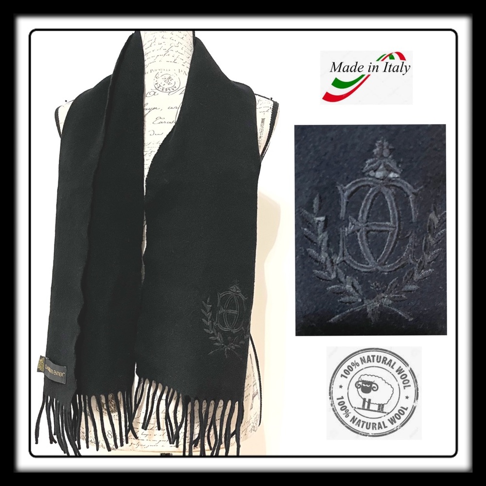 100% Wool  Scarf  Italy